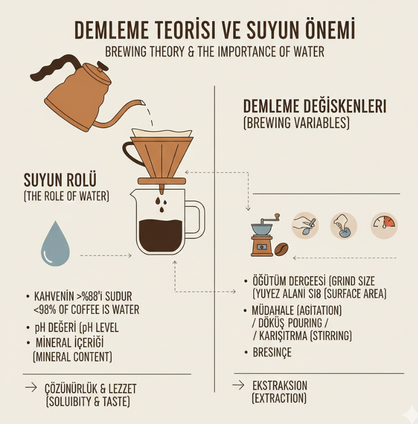 Demleme Teorisi ve Suyun Önemi