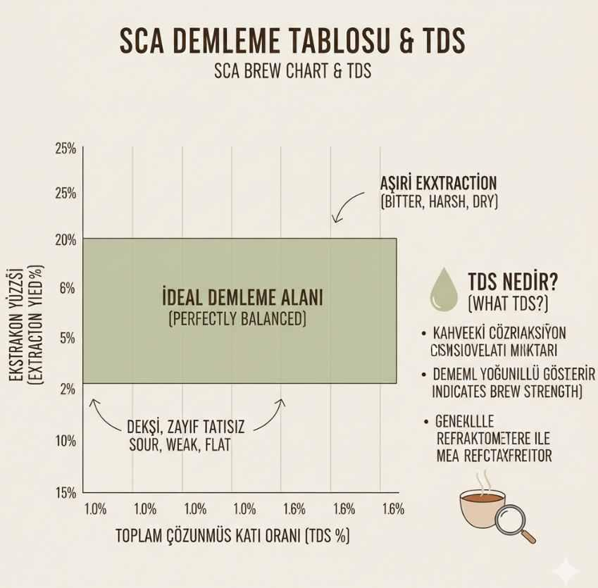 SCA Brew Chart & TDS